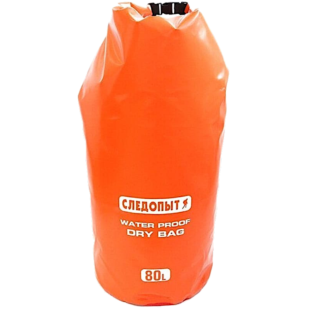 Гермомешок Следопыт ПВХ 080л Dry Bag без лямок Цвет Оранжевый