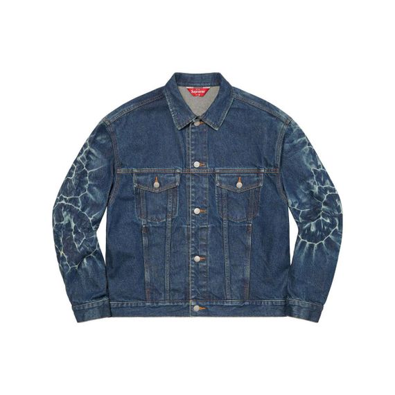 Supreme SS23 Week 1 T-SHIBORI DENIM TRUCKER JACKET