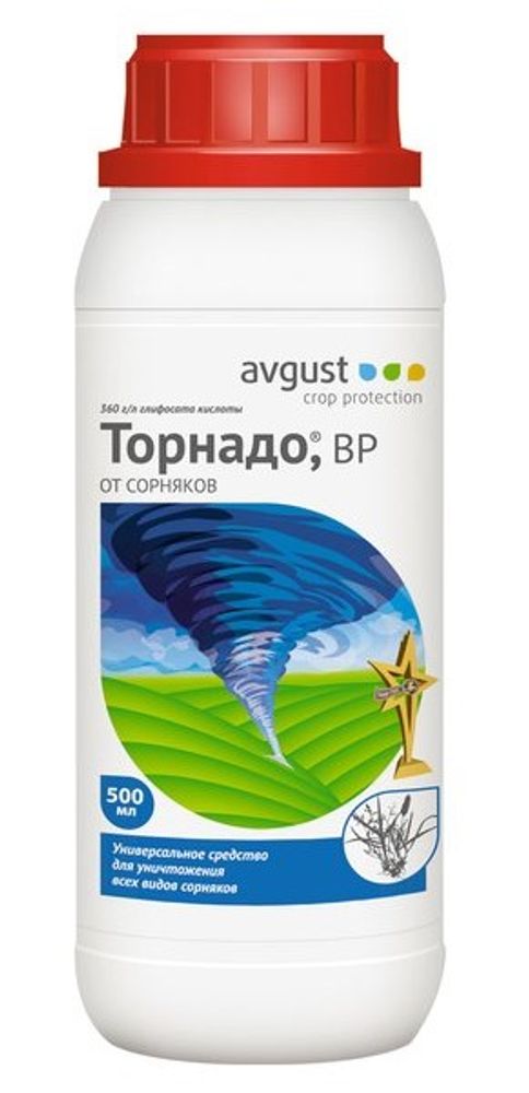 Средство (гербицид) ТОРНАДО 360 ВР от всех видов сорняков объем 1 л Средство (гербицид) ТОРНАДО 360 ВР от всех видов сорняков объем 1 л