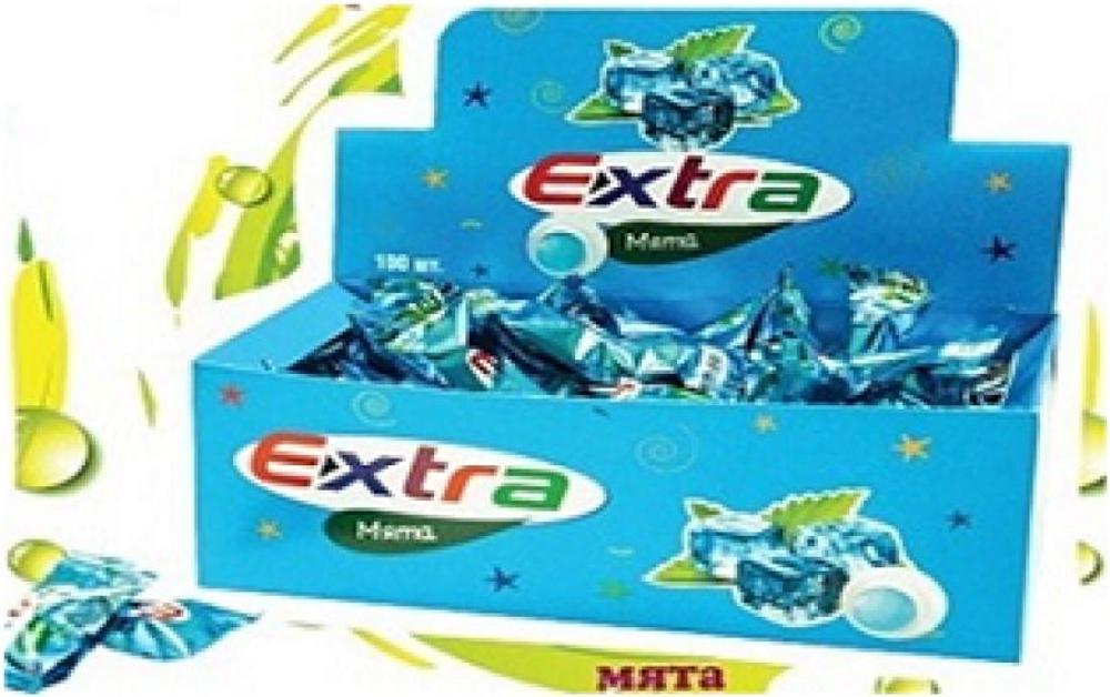 Жев.рез. "EXTRA" мята (4,2гр*100шт*20бл)