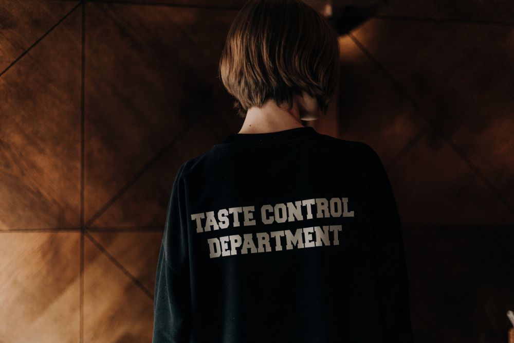 Толстовка Hardlunch Taste Control черная