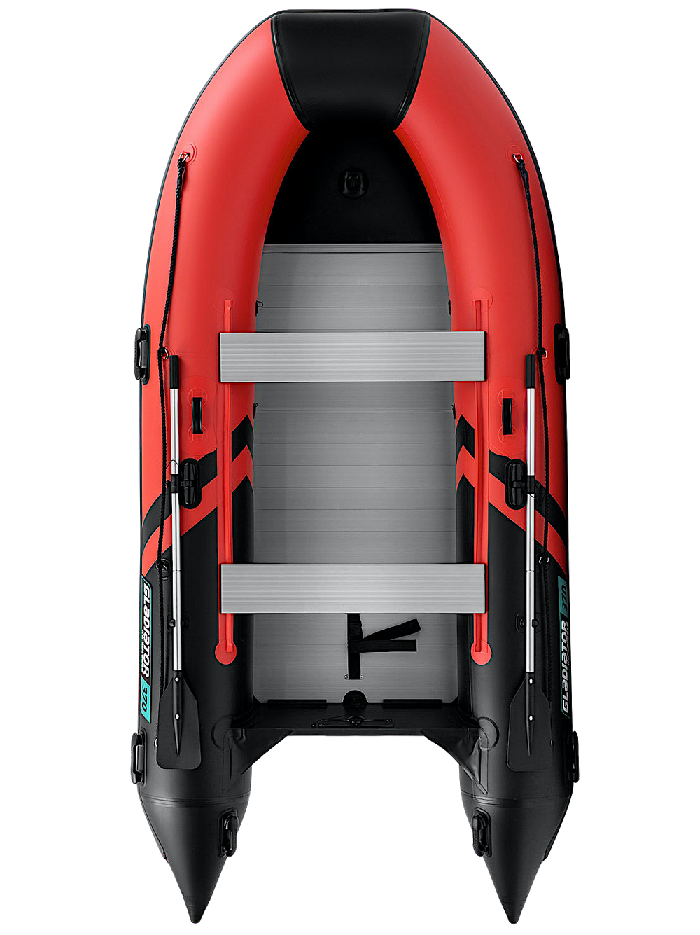 Лодка ПВХ Gladiator Active C370AL с алюминиевым полом -