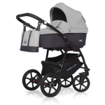 Коляска  BELLA (3 в 1) (RIKO BASIC) 01 серый-графит
