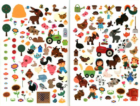 Переводные картинки. Домашние животные