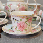 Чайный набор 9 предметов 250мл "Wild rose"