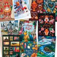 Символы России. Olya Luki. 10 открыток