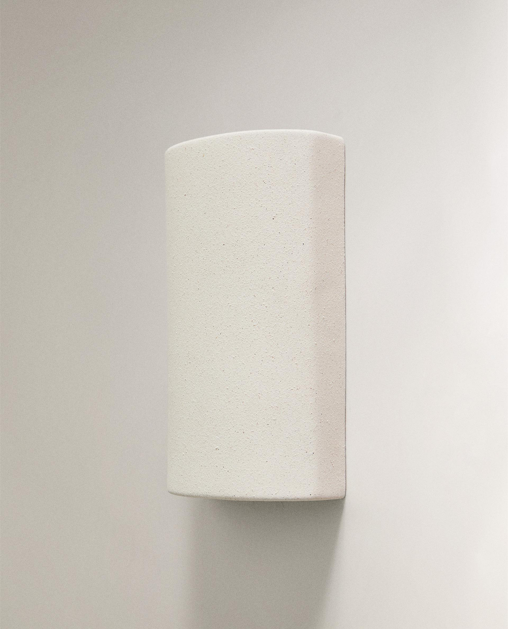 Zara Home Настенный светильник, цвет экрю, 20 см