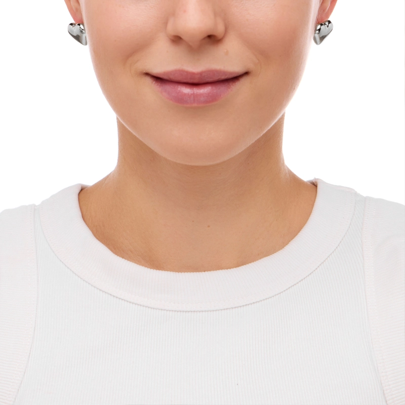 Серьги Совсем Маленькое Сердце – Серебро