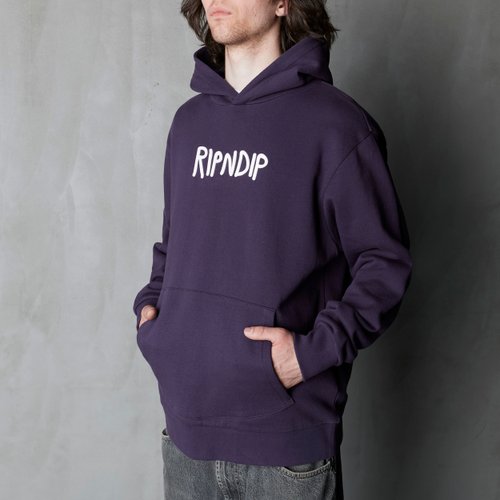 Толстовка мужская Ripndip Rubber Logo Hoodie артикул:RND10206 - купить в магазине Дайс