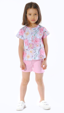 Комплект трикотажный для девочки 3-6 лет Fleur de Vie