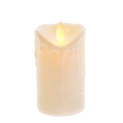 GAEM Изделие декоративное "Свеча" с подсветкой, L6 W6 H11 см, 2в.