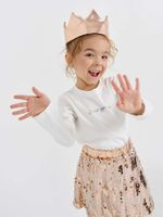 Юбка с пайетками "Розовое золото"