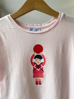 Хлопковая футболка Jacadi, 140