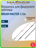 Вершинка для фидера Maximus Bream Master 3.6m, тест удилища 80г, чувствительность 3oz