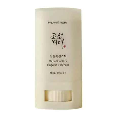 Матирующий солнцезащитный стик Beauty of Joseon Matte Sun Stick Mugwort+Camelia SPF 50+ PA++++