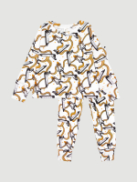 Пижама Mjölk Ракеты, на манжетах