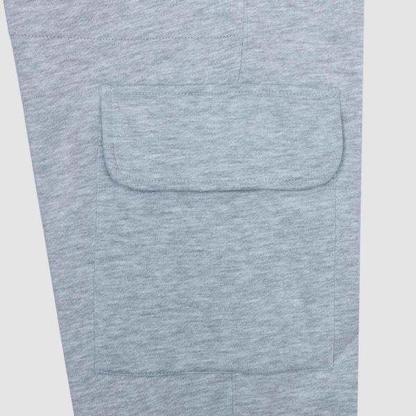 Брюки Plaincargo Серый меланж - фото 3