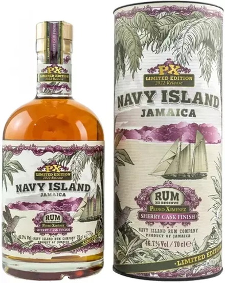 Ром Navy Island Pedro Ximenez Sherry Cask Finish, gift box 0,7 л.