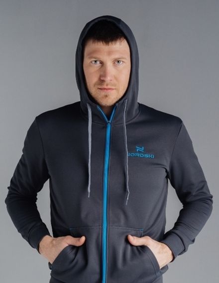 Толстовка Nordski Hood Grey мужская
