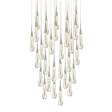 Подвесной светильник Pour 30 chrome