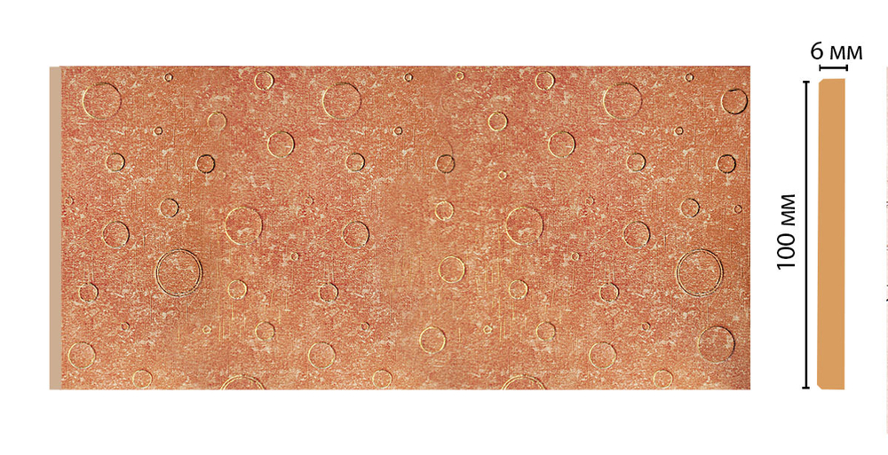 Панель декоративная Decomaster P10-34 99*6*2400мм