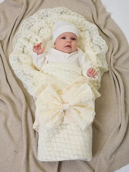 Конверт на выписку для новорожденных летний