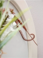 Панно на стену для интерьера цветами 45*31 см