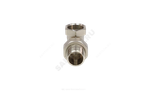 Соединитель латунь никель американка Ду 15 (1/2") угловой ВР/НР VALFEX VF.098.N.012