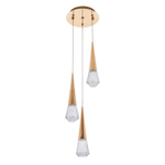 Подвесной светодиодный cветильник Modelux ML.3315.3 GD