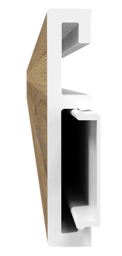 Напольный плинтус ПВХ Foresta Grace Дуб Мавелла голд FG 025 2000х70х13 мм