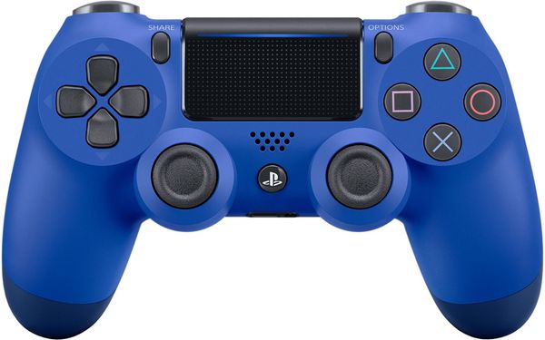 Геймпад Sony Dualshock 4 v2 (Wave Blue, Синий) (PS4)