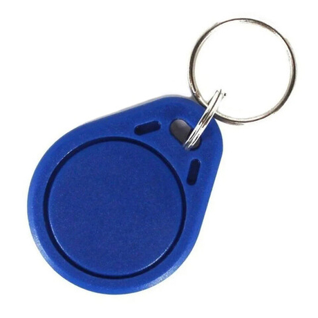 RFID брелок-ключ MIFARE 1K (13.56 МГц) синий