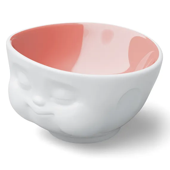 Чаша munching, 500 мл, белая/персиковая