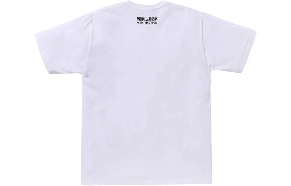 A Bathing Ape X Michael Jackson Tee белый