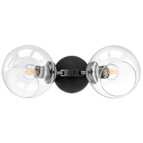 785627 Бра BETA 2x40W E27 ЧЕРНЫЙ