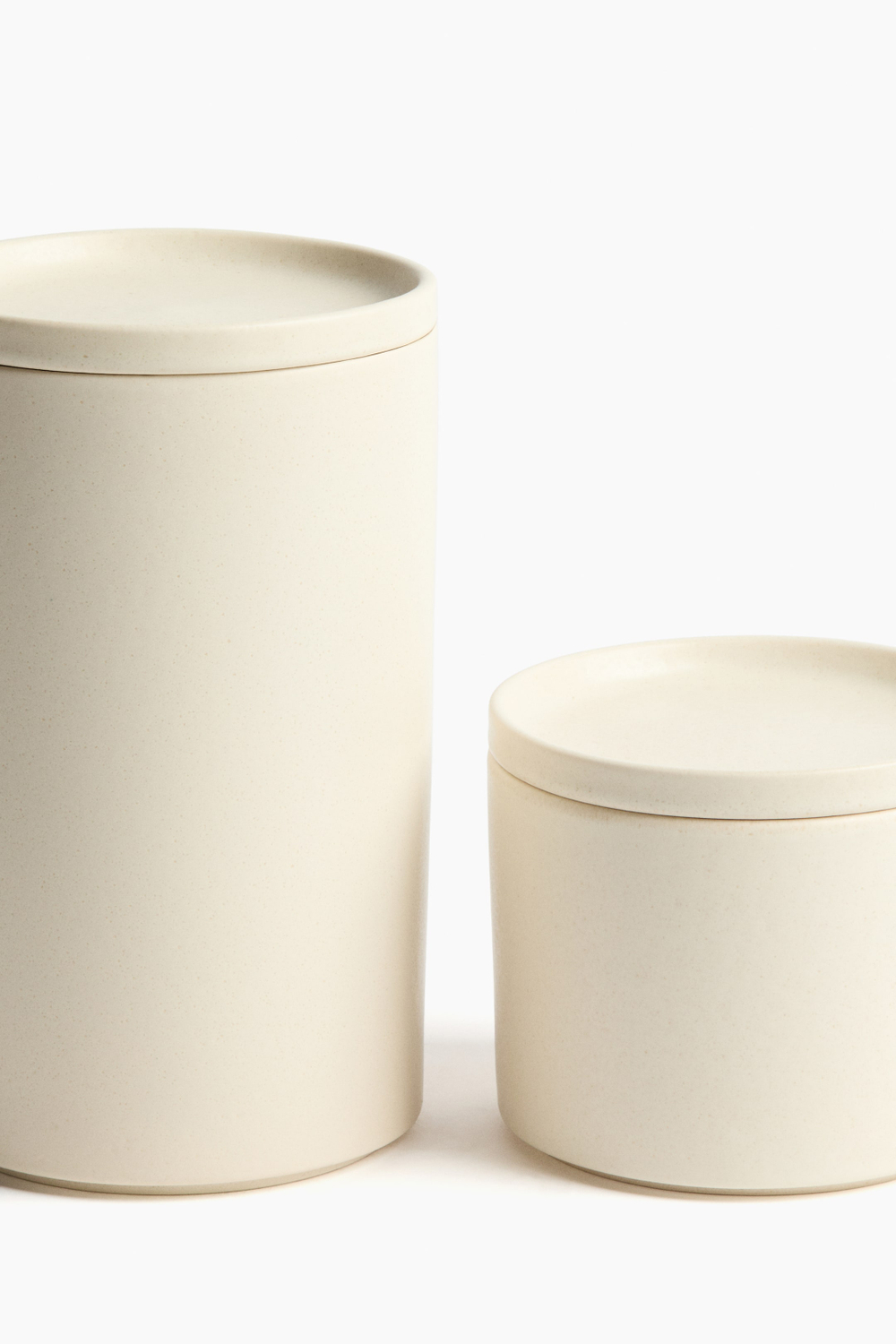 H&M HOME Керамическая банка для хранения, светло-бежевый