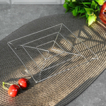 Подставка под горячее металлическая 17см "Квадрат"