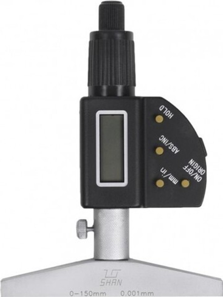 Глубиномер микрометрический электронный SHAN ГМЦ 150 мм 0,001 351303