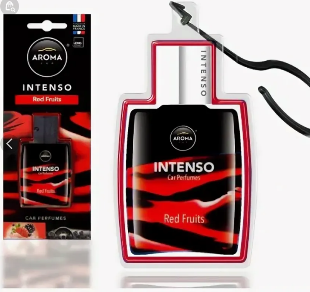 Ароматизатор  воздуха AROMA CAR INTENSO RED FRUITS,10г,Польша