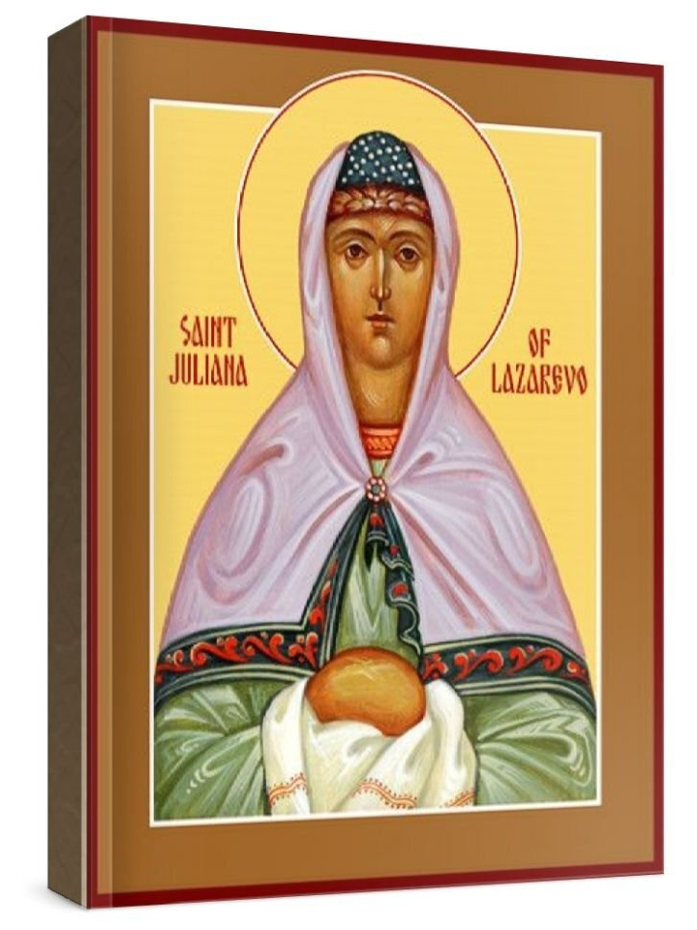 Иулиания Лазаревская (рукописная икона)