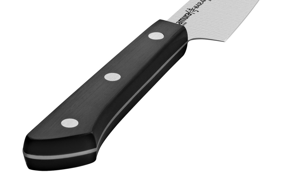 Нож кухонный "Samura HARAKIRI" овощной 99 мм, сталь, ABS пластик SHR-0011B