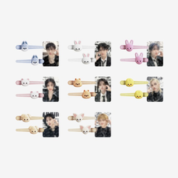 Заколки + карта Stray Kids dominATE SEOUL - SKZOO HAIR CLIP