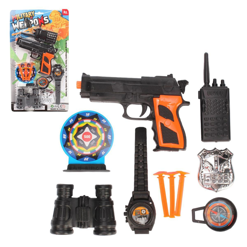 Набор оружия Спецслужб, блистер A9911