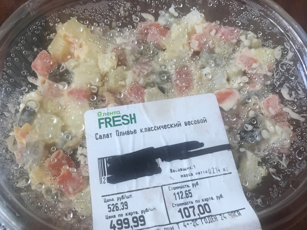 Салат Оливье классический