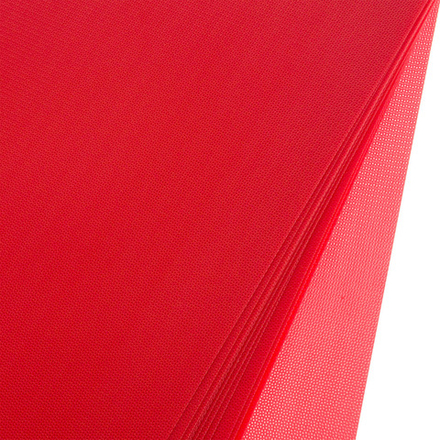 Упаковка "Воздушный зефир" (пластик), 58x58 (20шт) Красный