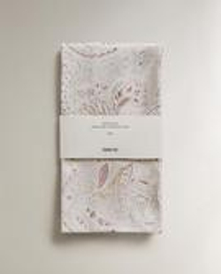 ZARA HOME НАБОР ХЛОПКОВЫХ ПОЛОТЕНЕЦ С УЗОРОМ ПЕЙСЛИ (2 ШТ.), БЕЖЕВЫЙ