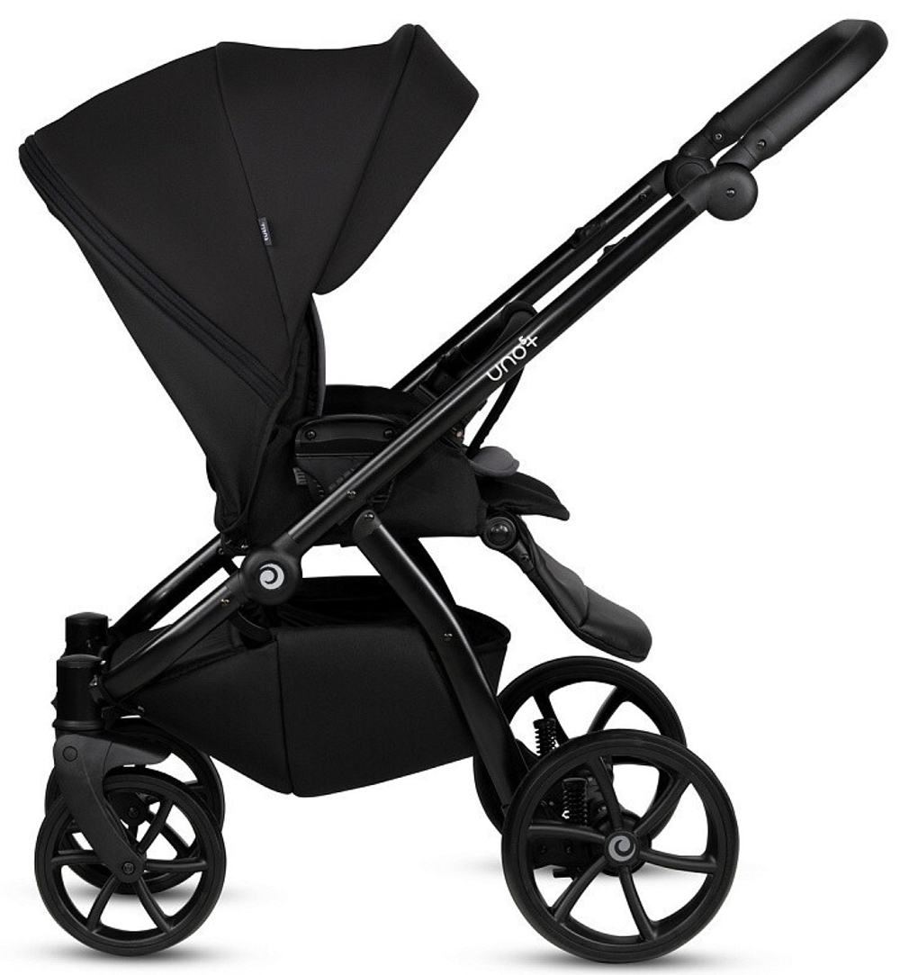 Детская коляска Tutis Uno 5 Plus Essential collection 3 в 1 с автокреслом Elo Lux EduSky Black 1402100 Charcoal