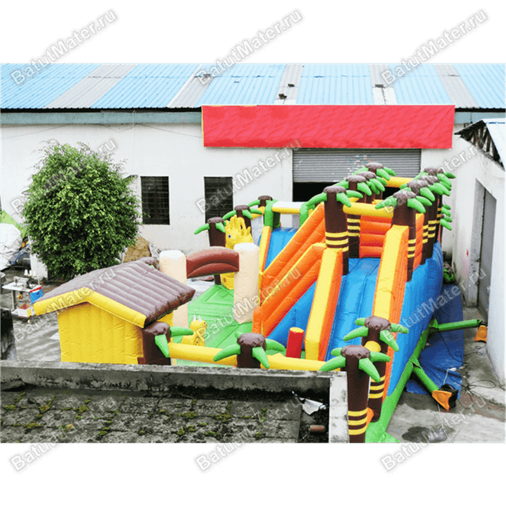 Коммерческий надувной батут "Африканская забава"