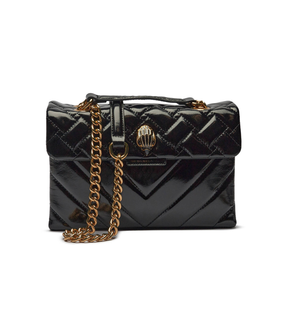 Кожаная сумка через плечо KENSINGTON Kurt Geiger - черный(2709600319)