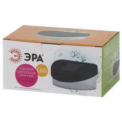 Светильник уличный ЭРА SL-PL8-MNT1 на солнечной батарее пластик черный 5,5 см